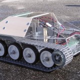 przerobienie zabawka zdalnie sterowana czołg RC model