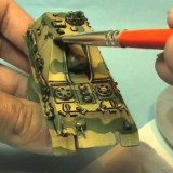 malowanie modelu czołgu RC